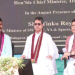 tripura cm inaugurates lays foundation stones for projects worth rs 45 18 cr in unakoti district