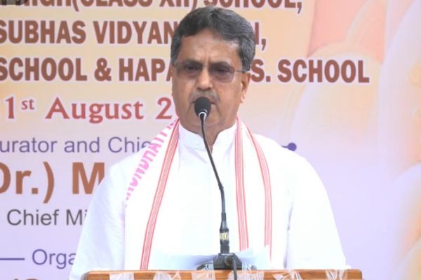 tripura cm stresses proper teacher student ratio infrastructure in schools