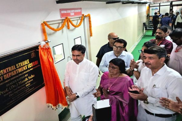 agmc gbp hospital gets new icu of super speciality block central sterile services dept