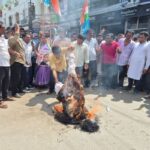 congress stages protest against election commission in agartala warns of larger movement ahead