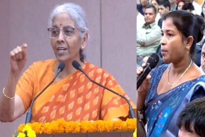 finance minister praises tripura gramin bank for empowering single mothers construction business through mudra loans