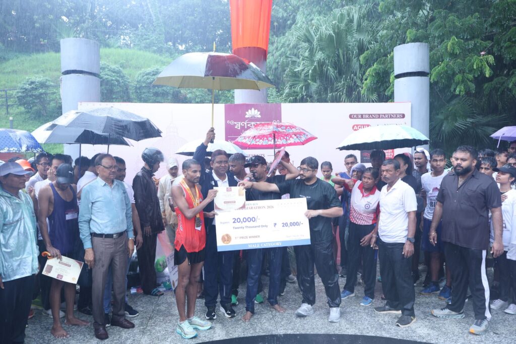 Golden Run - City Marathon 2026 Attracts 5,000+ Participants, Promoting Fitness and Community Spirit in Tripura 2 img 11694417438210094293415