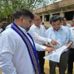 modern motor stand set to come up in jolaibari sushanta inspects ongoing works