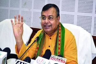 nda confident of sweeping 90 95 seats in tripura village committee elections says minister ratan lal nath