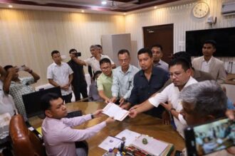 tipra motha demands arrest of attackers within 24 hours submits deputation to state election commission