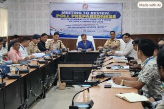 tripura election commissioner reviews poll preparedness in north district security deployment logistics under scrutiny