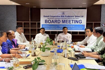 tripura government charts expansion of dairy sector through nddb partnership targets higher milk output farmer empowerment