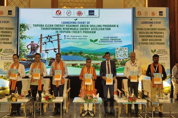 tripura launches clean energy roadmap green skilling programme power minister stresses need for skilled workforce