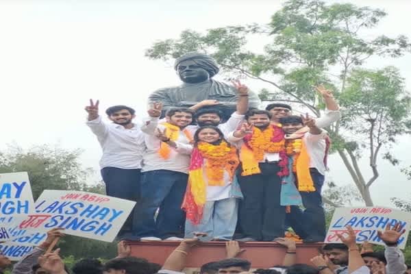 tripura sc welfare minister hails abvps victory in dusu polls links outcome of youth support for nationalism viksit bharat vision