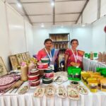 tripuras handicrafts shine at karnataka saras fair women shg members showcase creativity on national stage