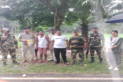two held with firearm yaba tablets in tripuras sonamura