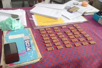 200 rounds of live ammunition seized during vehicle checking in tripuras udaipur one arrested