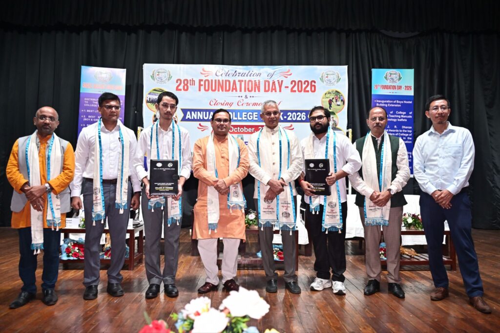 College of Fisheries, CAU (Imphal) Celebrates 28th Foundation Day, Honours 39 Alumni Achievers 2 WhatsApp Image 2026 10 03 at 15.42.59
