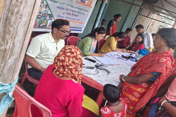 ayushman arogya camp held 49 people receive health services