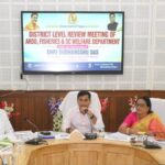 minister sudhangshu das reviews implementation of welfare schemes in khowai stresses timely delivery of benefits