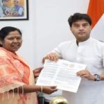 pratima meets union minister jyotiraditya scindia raises demand for agri markets better telecom in remote tripura