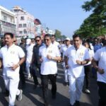 tripura cm flags off run for unity in agartala on rashtriya ekta diwas