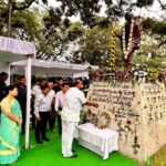 tripura governor leads gandhi jayanti tributes calls for renewed commitment to non violence transparency
