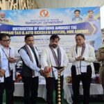 tripura transport minister distributes uniforms to prepaid taxi auto drivers at mbb airport